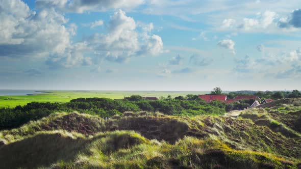 organic farming Dutch island Terschelling Boschplaat Oosterend