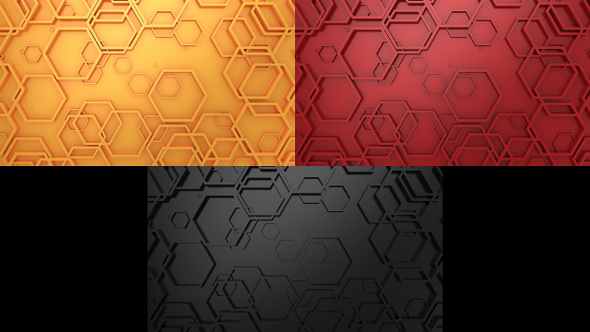 Hexagons Background