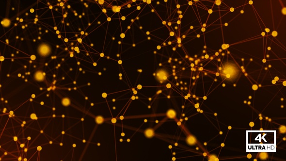 Golden Plexus Background Looped V1 alt