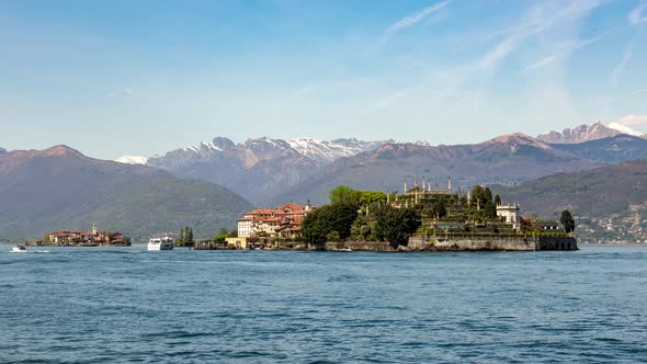 4K Timelapse Lago Maggiore Isola Bella