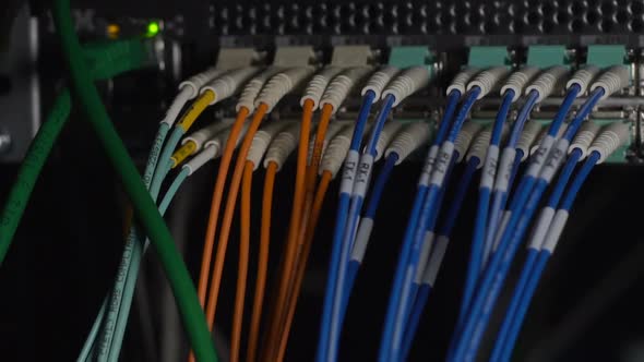 Cables Carrying Electric Current, Information Data Center, Outdated Technology