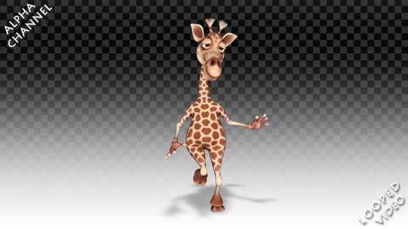 3D Giraffe - Happy Dance alt