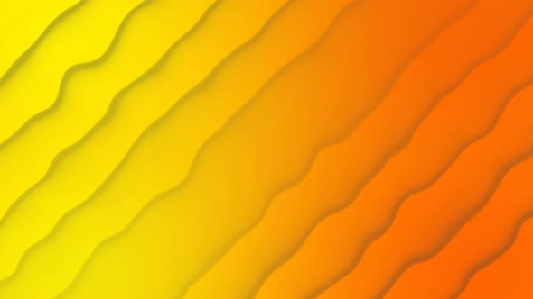 Yellow orange Smooth line Liquid Waves