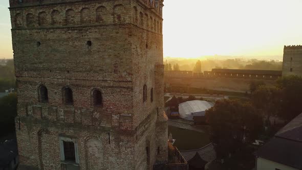 The Main Tower of Lubart Castle