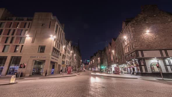 Night timelapse of street traffic alt