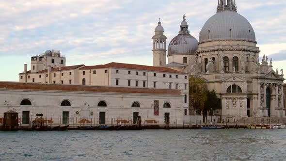 Venice Grand Canal Skyline in Italy