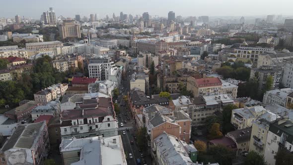 Kyiv - the Capital of Ukraine. Aerial View. Kiev