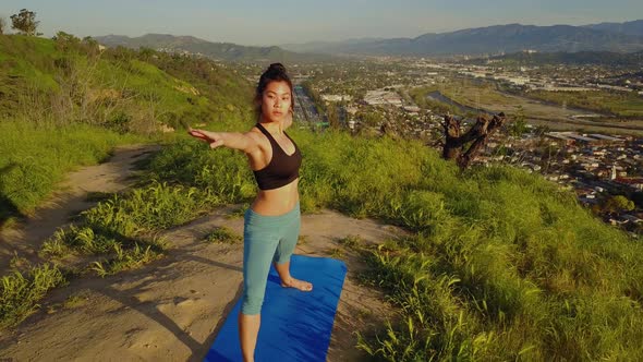 Yoga Workout Aerial