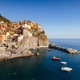 Panoramic Sunset Time Lapse of beautiful town of Manarola in Cinque Terre, Manarola, Liguria, Italy - VideoHive Item for Sale