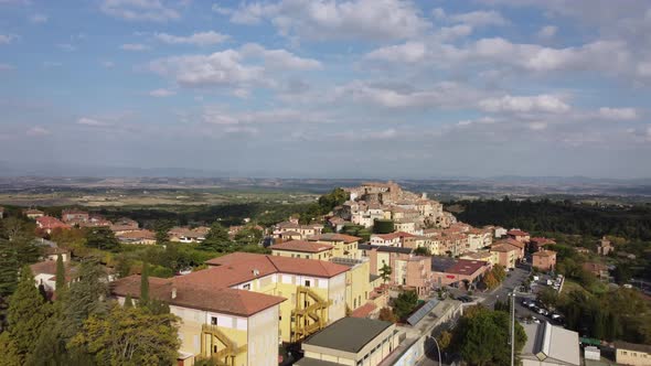 Chianciano Terme Town in Tuscany