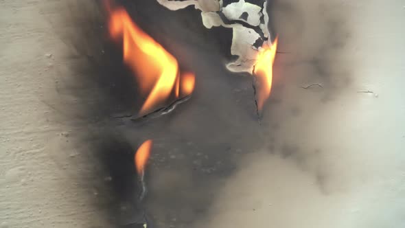 Background with Fire alt