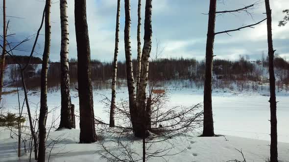 Winter, February, Quarry And River 33