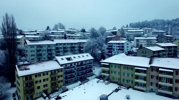 Cold Winter Snow Weather Season in the City