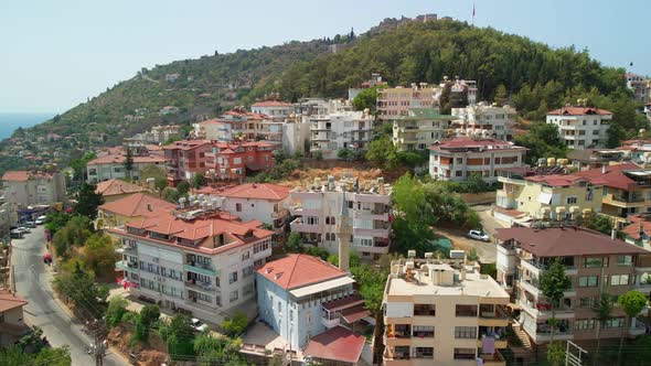 Residential Buildings in Highlands in Turkey