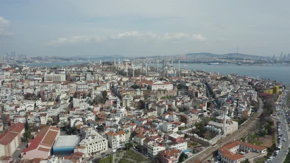 Aerial View of Istanbul