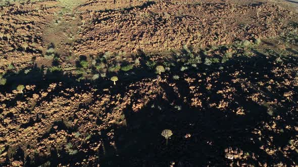 Aerial Landscape Of Southern Namibia