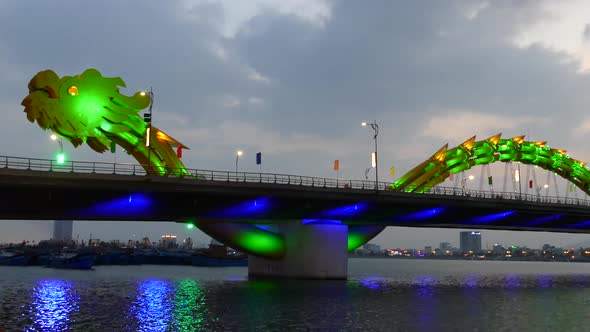Time lapse from the Dragon bridge