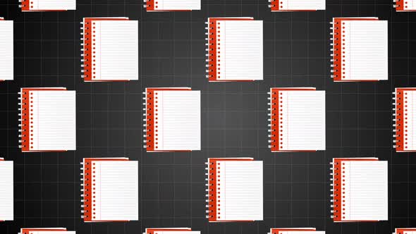Note Book Background Animation