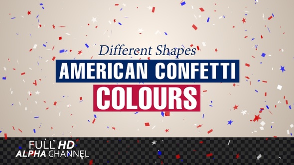 American Confetti Colors