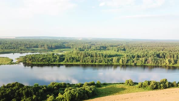 Western Dvina River Near The Villages Of Belikovo And Khotolya  02