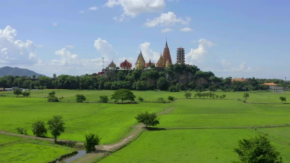 Wat Tham Khao Noi and Wat Tham Sua in Kanchanaburi Thailand