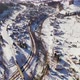 Travel By Rail in the Mountains in Winter - VideoHive Item for Sale