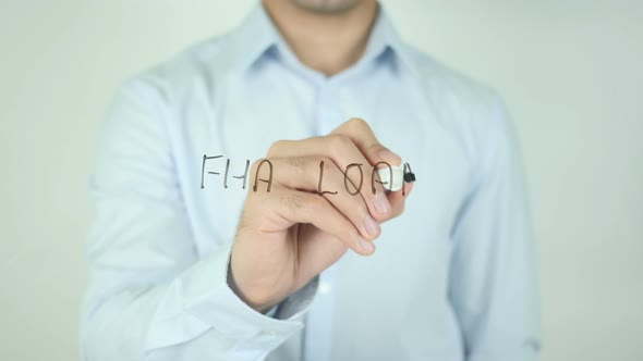 FHA Loan, Writing On Screen