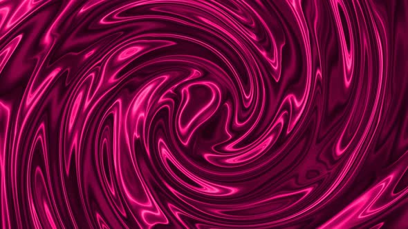 Pink Color Silky Twisted Liquid Animated Background