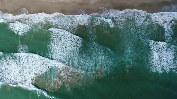 Tarragona Beach View From Above