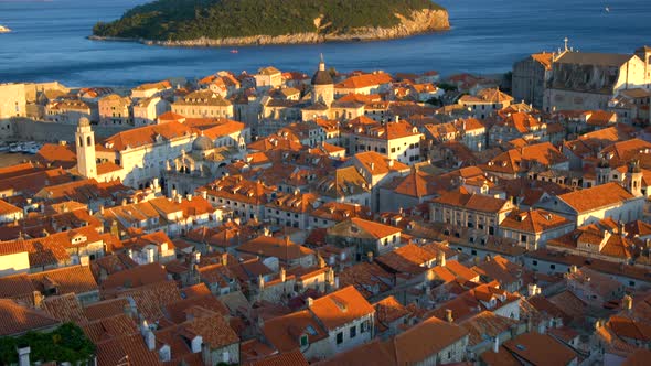 Historic City of Dubrovnik Old Town, Croatia.