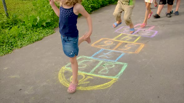 Children Play Classics on the Asphalt