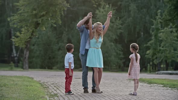 Family Walking Out alt