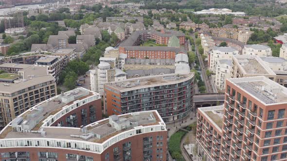 Houses in Residence Area. Canada Water, London