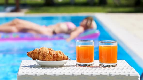Delicious Breakfast By the Pool