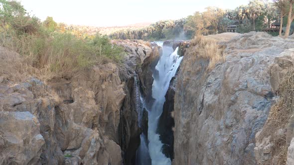 Close up from the Epupa Falls 