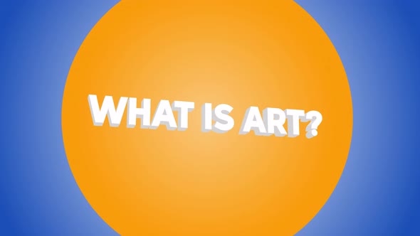 What Is Art? 3D Transition 4k