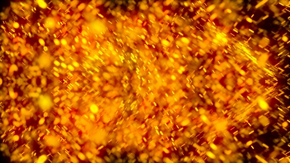 Golden Particles Explosion V16