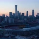 Beijing cityscape sunrise timelapse - VideoHive Item for Sale