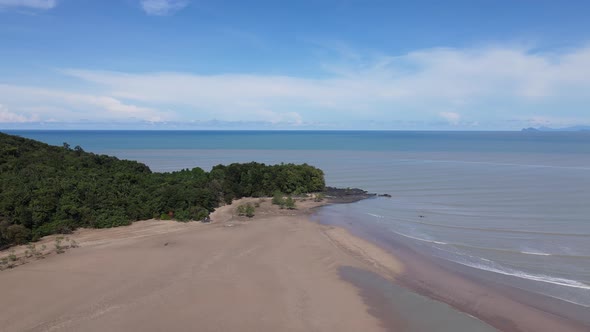 The Beaches at the most southern part of Borneo Island