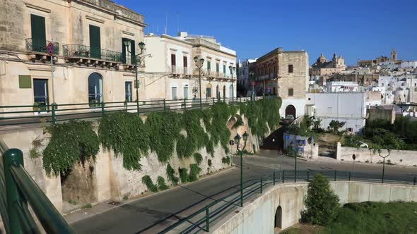 Amazing White City of Ostuni in Puglia, Italy