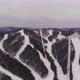 Aerial View of Ski Resort in the Mountains - VideoHive Item for Sale