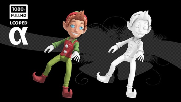 Happy Xmas Dancer Elf Ver.3 alt