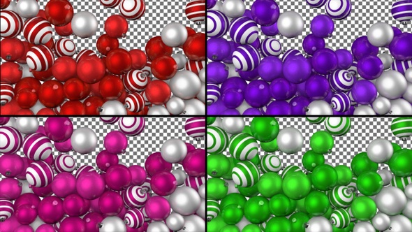 Christmas Balls Transition Pack (Pack of 6) alt