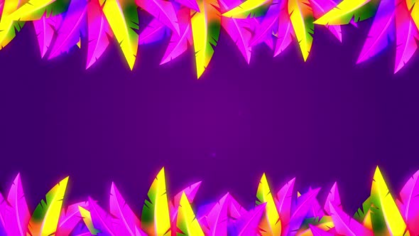 Carnival Glow Purple Background