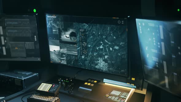 Military Satellite Surveillance Tracking Coordinates For Anti Terrorism Mission alt