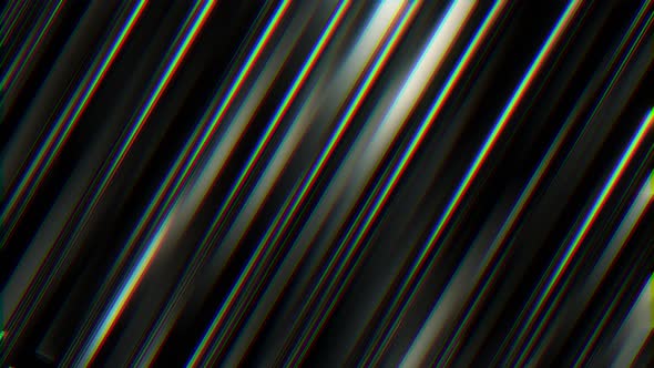 Silver Grey Slanted Distorted Stripe Texture Background Loop