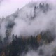 Mystic cloudy and foggy autumn alpine mountain slopes scene. Austrian Lienzer Dolomiten Alps. - VideoHive Item for Sale