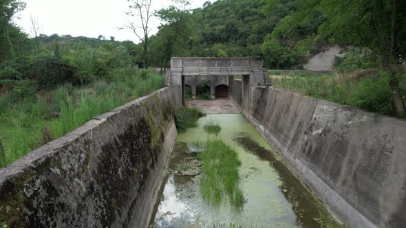 Aerial Old Water Channel