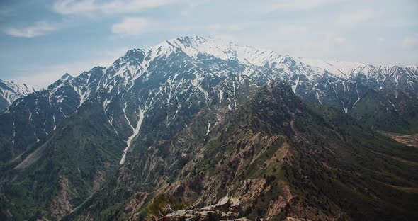 Big Chimgan. Mountains view of the Chimgan valley. Uzbekistan. central Asia 2 of 4