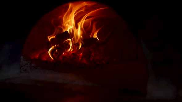 Wood Oven Slowmotion